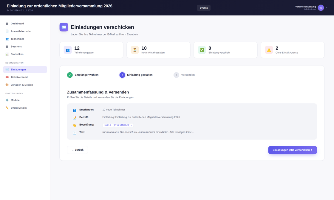 CheckinManager Einladungen-Dashboard: E-Mail-Design gestalten und Versandstatus verfolgen